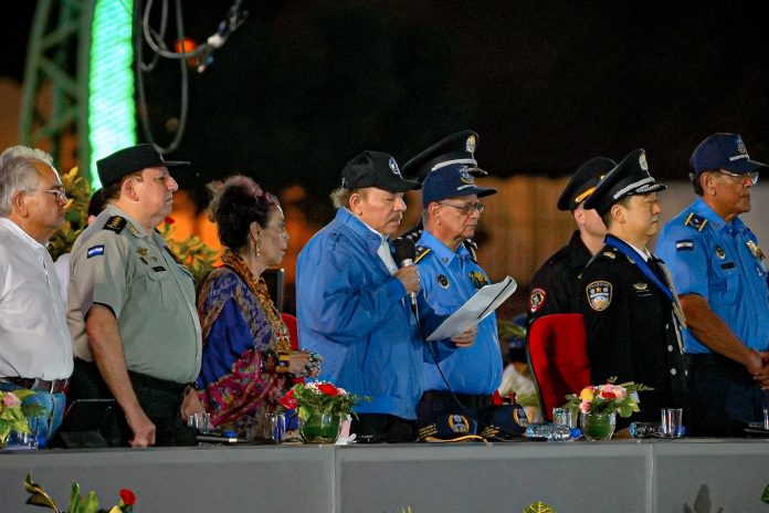 Foto: Presidente Daniel Ortega en acto por aniversario de la Policía Nacional y el Ministerio del Interior / TN8 Foto: Presidente Daniel Ortega en acto por aniversario de la Policía Nacional y el Ministerio del Interior / TN8