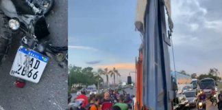 Foto: Universitaria es aplastada por un camión en Brasil /Cortesía