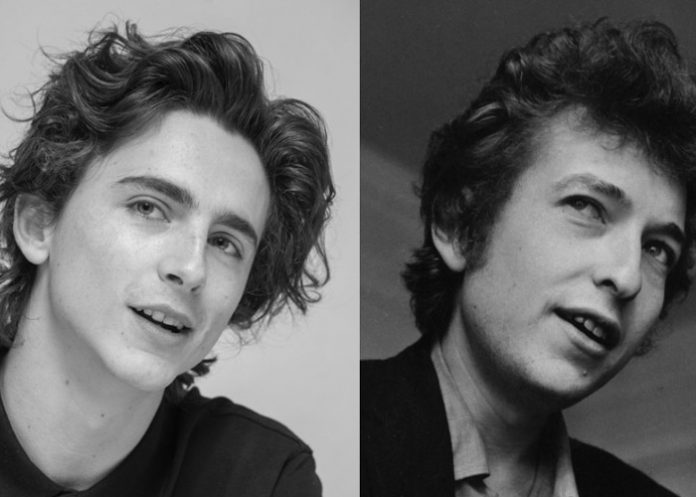 Foto: Timotée Chalamet cantaba en el escenario/Cortesía Foto: Timotée Chalamet cantaba en el escenario/Cortesía