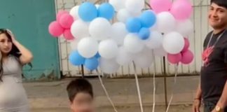 Foto: Niño invitado desveló accidentalmente el sexo de su bebé /Cortesía