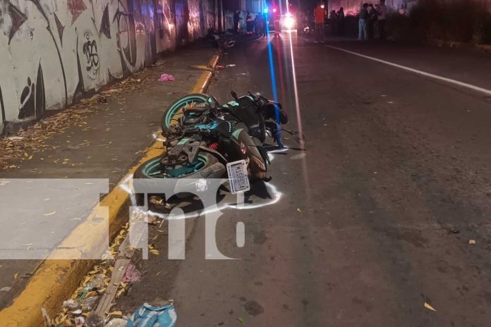 2 Foto: Lamentable suceso: Un motociclista fallece tras colisionar violentamente en Managua/TN8