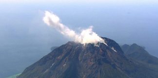 Foto: Despierta un volcán japonés /Cortesía