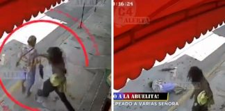 Foto: Indigente golpea a abuelita y le rompe un brazo /Cortesía