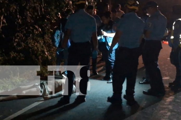 2 Foto: Trágico accidente en la Carretera Las Esquinas-Diriamba en Carazo deja un muerto/TN8