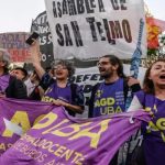 Universitarios se levantan contra Milei en Argentina por veto a la financiación Foto: Paro nacional en Argentina /cortesía