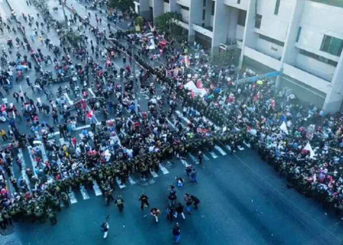 Foto: Paro nacional en Perú /cortesía Foto: Paro nacional en Perú /cortesía