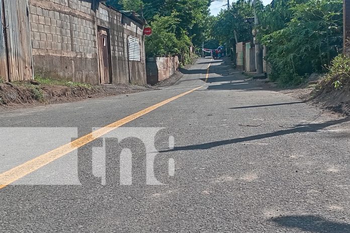 2 Foto: Calles para el pueblo continúa embelleciendo los barrios de Managua/TN8