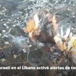 Ataque israelí provoca activación de alarmas de terremoto en el Líbano Foto: Ataque israelí en el Líbano activó alertas de terremoto /Cortesía