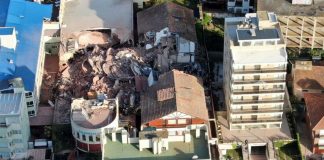 Foto: Se desploma hotel Dubrovnik de 10 pisos en Argentina /Cortesía