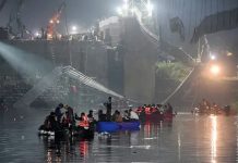Colapso de puente en Indonesia deja 7 muertos y decenas de heridos Foto: Varios muertos tras el colapso de un puente en Indonesia /Cortesía