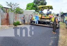 Seguridad y comodidad con el revestimiento de dos calles en Villa Reconciliación Sur Foto: Días de charco se acaban para pobladores del barrio Villa Reconciliación /TN8