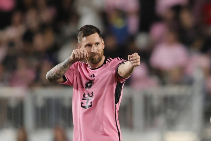 Foto: Messi anota triplete y rompe un nuevo récord /Cortesía Foto: Messi anota triplete y rompe un nuevo récord /Cortesía