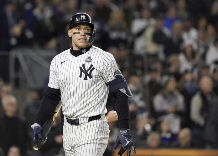 Aaron Judge Yankees cerca de ser barridos en la Serie Mundial