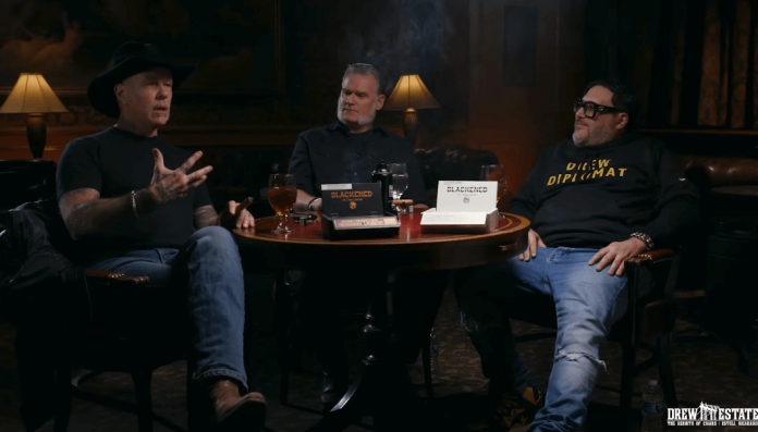 Foto: Nueva línea de puros Drew State, con la marca BLACKENED, junto a Metallica Foto: Nueva línea de puros Drew State, con la marca BLACKENED, junto a Metallica