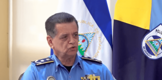 Foto: Primer Comisionado Francisco Díaz, director de la Policía Nacional en Nicaragua / TN8