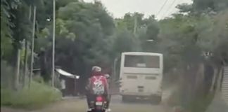 Foto: Irresponsabilidad en las vías de Managua / TN8