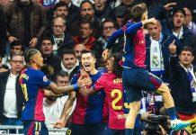 Doblete de Lewandowski en goleada 4-0 del Barcelona