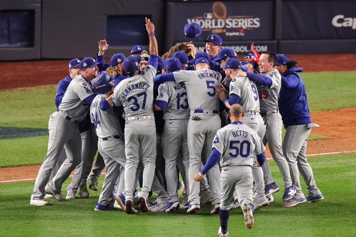 FOTO DODGERS Dodgers campeones de la Serie Mundial