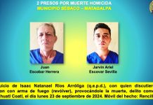 ¡A prisión! Capturan a los responsables del violento homicidio en Sébaco Foto: Violento crimen en Sébaco, Matagalpa / TN8