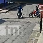 Chavalo de 15 años y en moto provoca accidente en Jalapa Foto: Fuerte accidente de tránsito en Jalapa / TN8