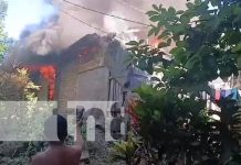 Todo en cenizas y escombros: Incendio en vivienda de Esquipulas, Matagalpa Foto: Gran incendio en una vivienda de Esquipulas, Matagalpa / TN8