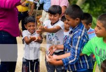 El agua llegó para mejorar la calidad de vida de las familias de Ciudad Antigua Foto: Agua en Ciudad Antigua, Nueva Segovia / TN8