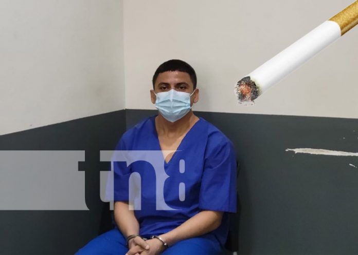Foto: Culpable por tráfico de cigarros en Managua / TN8 Foto: Culpable por tráfico de cigarros en Managua / TN8