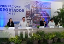 Ceremonia de entrega del Premio Nacional al Exportador 2024 Foto: Nicaragua y la convocatoria al Premio Nacional al Exportador / TN8