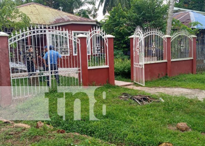 Foto: Explosión con tanque de gas en una vivienda de Bluefields / TN8 Foto: Explosión con tanque de gas en una vivienda de Bluefields / TN8