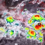 INETER informa sobre el ingreso de la onda tropical número 30 a Nicaragua Foto: Ingreso de la onda tropical 30 en Nicaragua / TN8