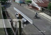 Tricicleros a machetazos resolvieron sus indiferencias en Chinandega Foto: Momentos de terror en Chinandega /TN8