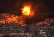 Violentos ataques de Israel arrasan barrios del sur de Beirut-Líbano Foto: Israel lanzó cinturones de fuego contra edificios del sur de Beirut, Líbano /Cortesía