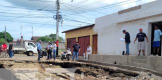 Foto: Reparación de calles y rampas en Nandaime / TN8