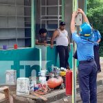 Ojo con los tramos de pólvora: Inspección constante en Managua Foto: Inspección de los puestos de pólvora en Managua / TN8