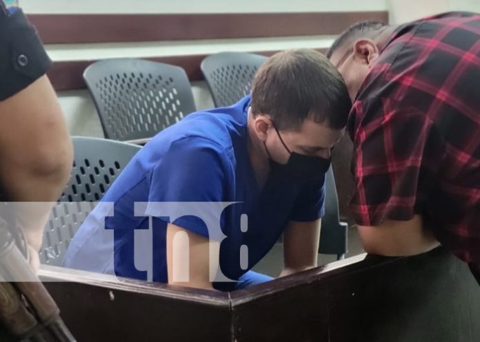 Foto: Avanza juicio por parricidio en Villa Fontana, Managua / TN8 Foto: Avanza juicio por parricidio en Villa Fontana, Managua / TN8