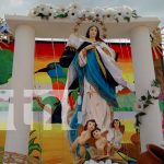 Imponente luce el parque de Potosí, Rivas, con altar a la Purísima y ambientes navideños Foto: Imponente luce el parque de Potosí, Rivas, con altar a la Purísima y ambientes navideños/TN8