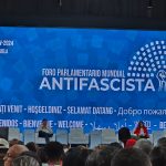 Foto: Nicaragua llega al Aeropuerto Internacional de Maiquetía para el Foro Parlamentario contra el Fascismo / Cortesía
