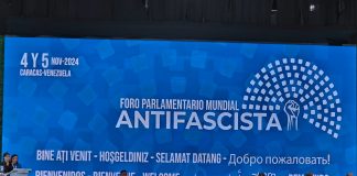 Foto: Nicaragua llega al Aeropuerto Internacional de Maiquetía para el Foro Parlamentario contra el Fascismo / Cortesía