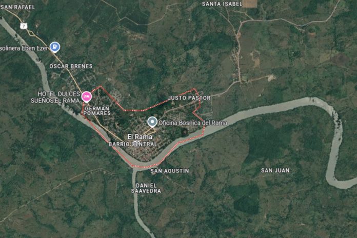 Foto: Asesinato de un hombre en El Rama/TN8 Foto: Asesinato de un hombre en El Rama/TN8