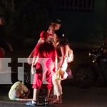 Un accidente entre moto y carretón deja dos heridos en Granada Foto: Un accidente entre moto y carretón deja dos heridos en Granada/TN8