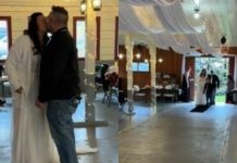 Novios organizaron la boda de su vida ¡y no llegó nadie! Foto: La triste boda /cortesía