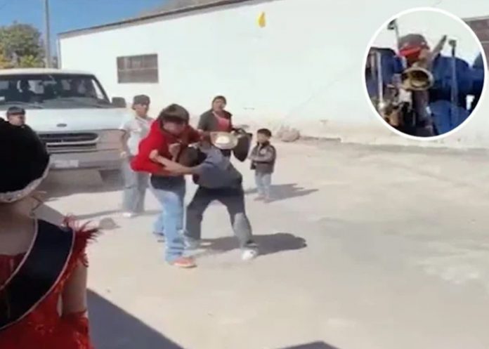 Foto: ¿Una pelea de película? /cortesía Foto: ¿Una pelea de película? /cortesía