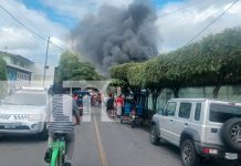 Voraz incendio en vivienda de dos plantas en Managua deja enseres reducidos a cenizas Foto: Voraz incendio en vivienda de dos plantas en Managua deja enseres reducidos a cenizas/TN8