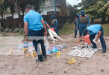 Golpe al narcotráfico: Fuerza Naval incauta 151 tacos de droga en Masachapa Foto: En menos de 8 días, la Fuerza Naval suma otro logro: 151 tacos de droga incautados al sur de Masachapa. ¡Otro golpe al narcotráfico!/TN8