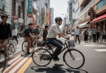 Nueva ley en Japón: uso de móviles en bicicletas sancionado con hasta seis meses de cárcel Foto: Nueva ley en Japón: uso de móviles en bicicletas sancionado con hasta seis meses de cárcel