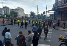 Organizaciones desafían a Noboa tras protestas en Ecuador Foto: Protesta en Ecuador /cortesía