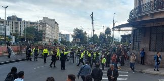 Foto: Protesta en Ecuador /cortesía