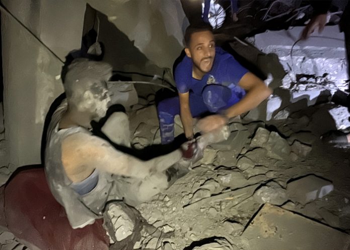 Foto: Sangre en Gaza /cortesía Foto: Sangre en Gaza /cortesía