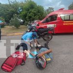 Irrespeto a las señales de tránsito deja otro motociclista lesionado en Managua Foto: Irrespeto a las señales de tránsito deja otro motociclista lesionado en Managua/TN8