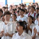 Bono presidencial beneficia a más de 13,000 estudiantes de Managua Foto: entrega oficial del bono presidencial a los estudiantes de último año/TN8